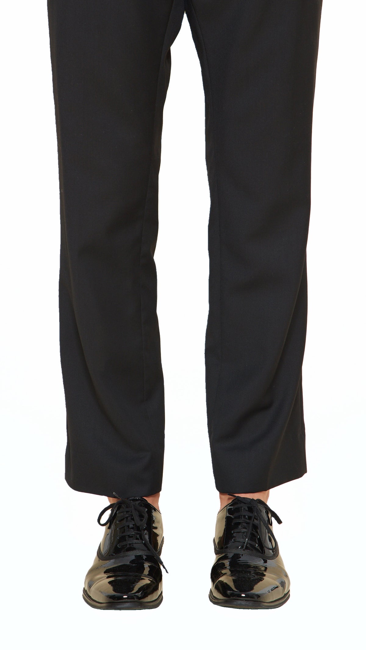 Prince Trousers Men Black, detail – POAN