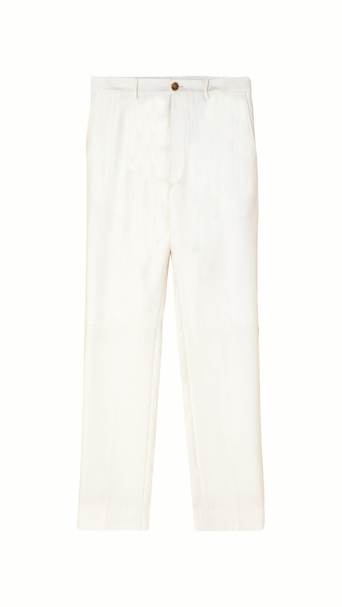 Prince Trousers Men Ivory, product – POAN