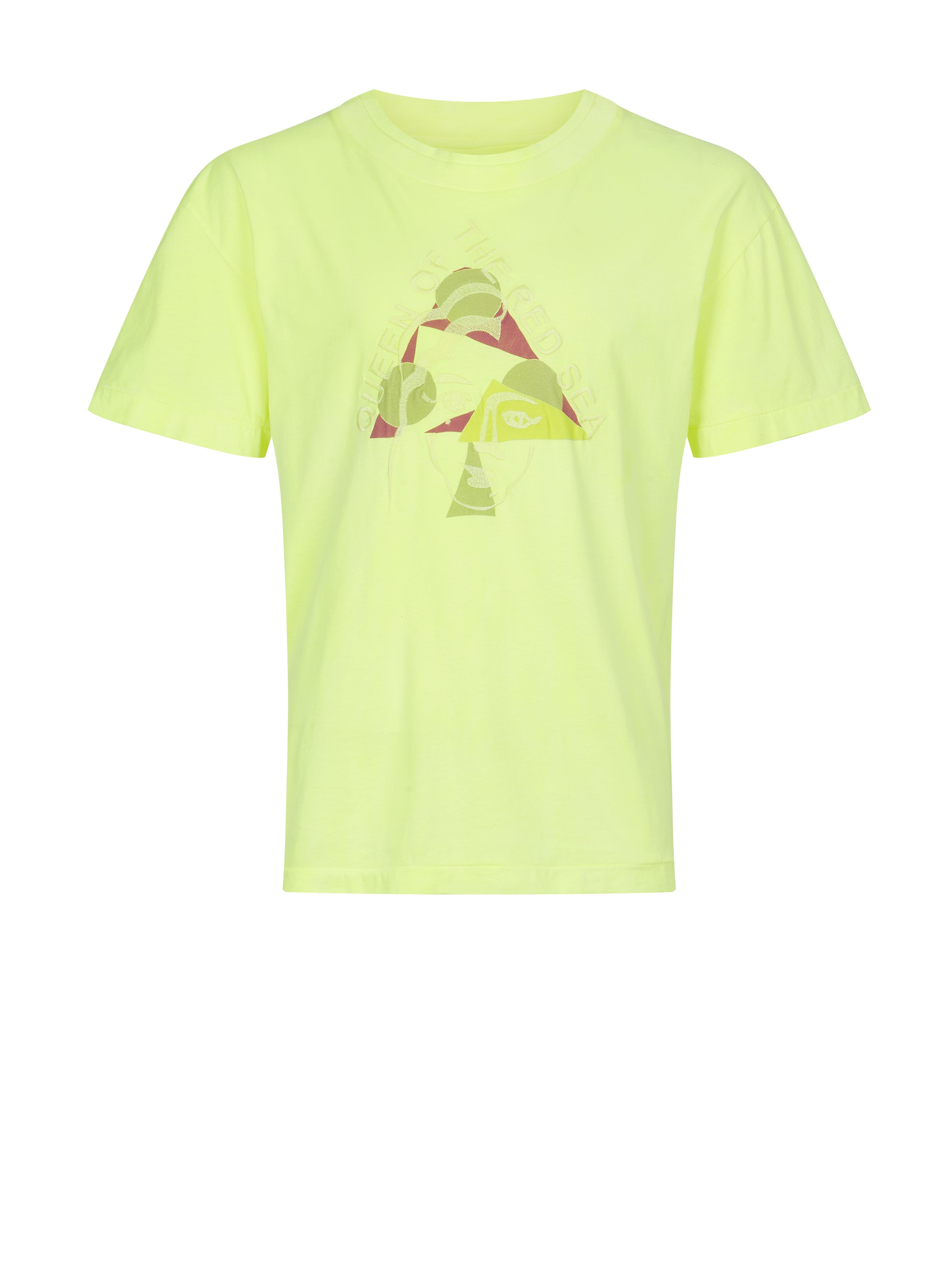 Kendrick Queen T-shirt Yellow