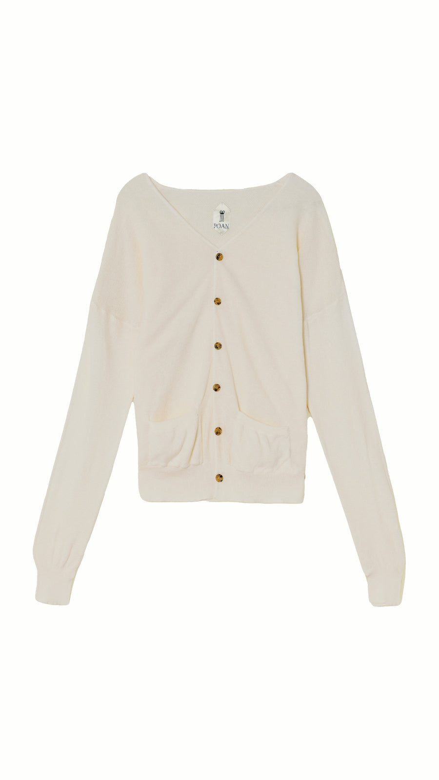 Roberto Cardigan Women Ivory, product – POAN