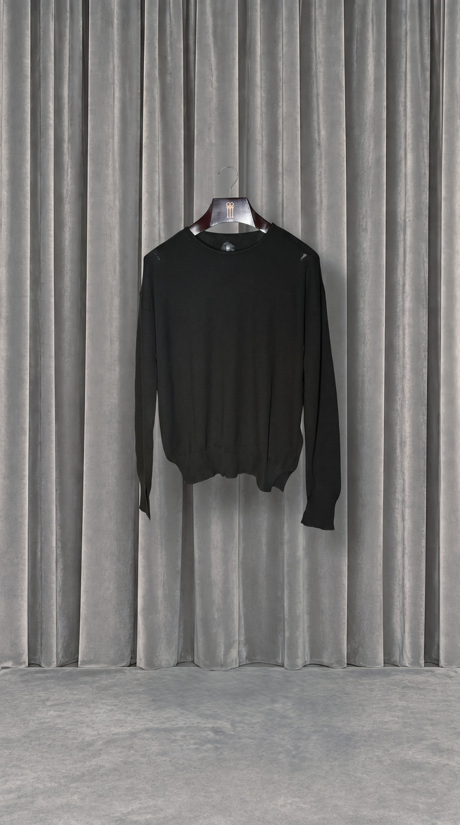 Roberto Crewneck Jumper Black – product