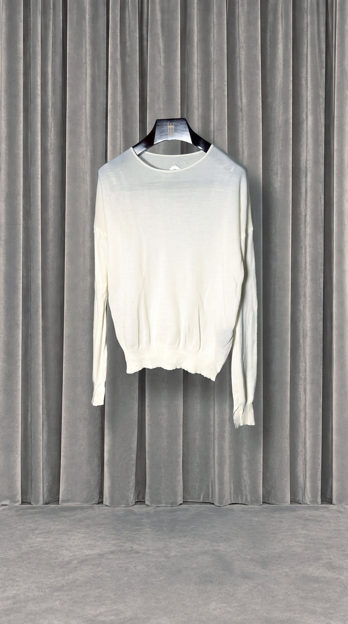 Roberto Crewneck Jumper Ivory – product