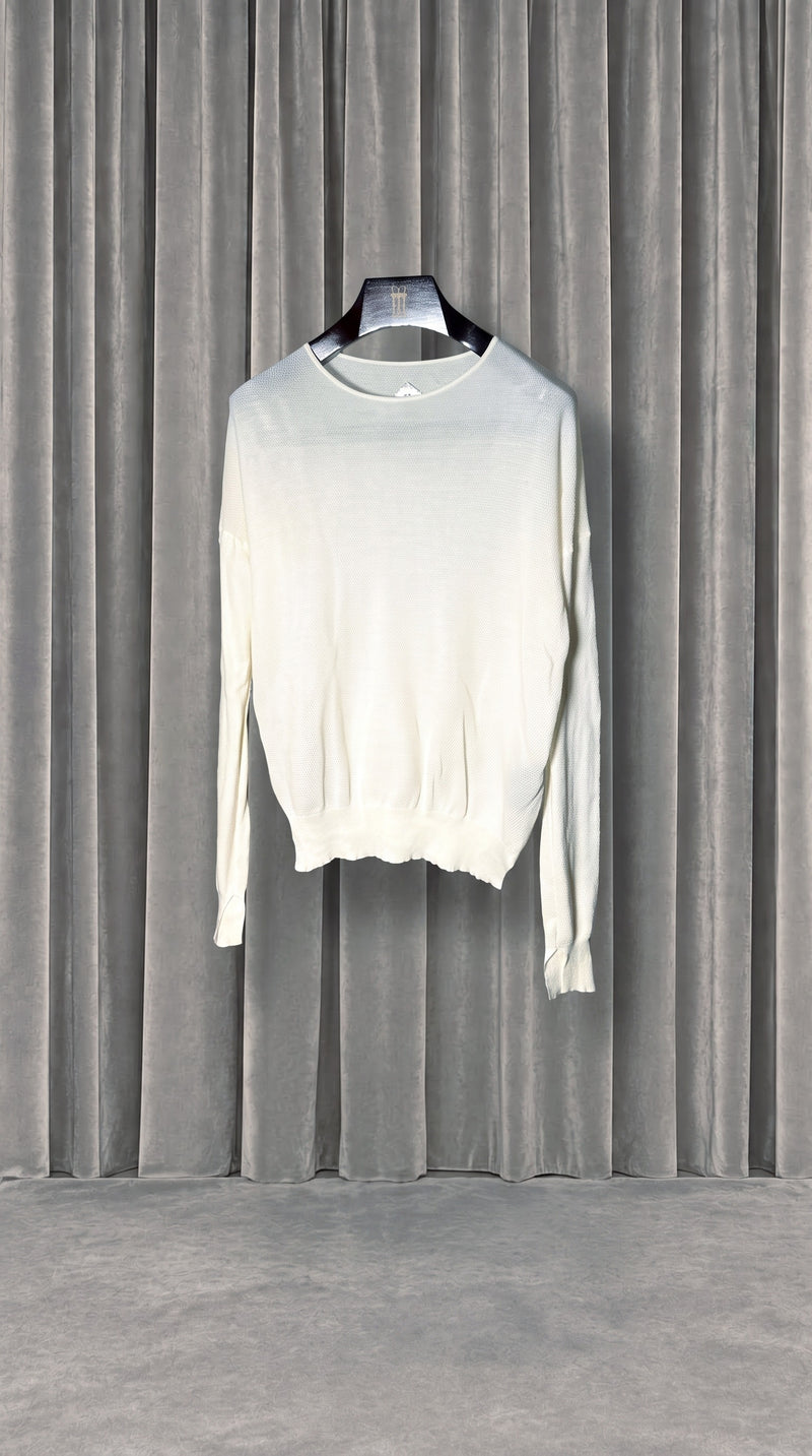 Roberto Crewneck Jumper Ivory – product