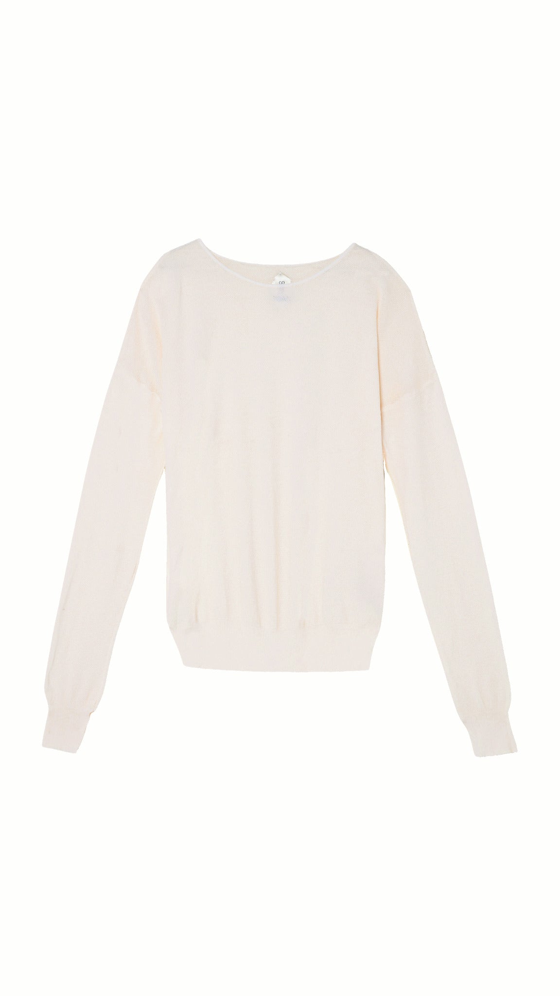 Roberto Crewneck Jumper Men Ivory, product – POAN