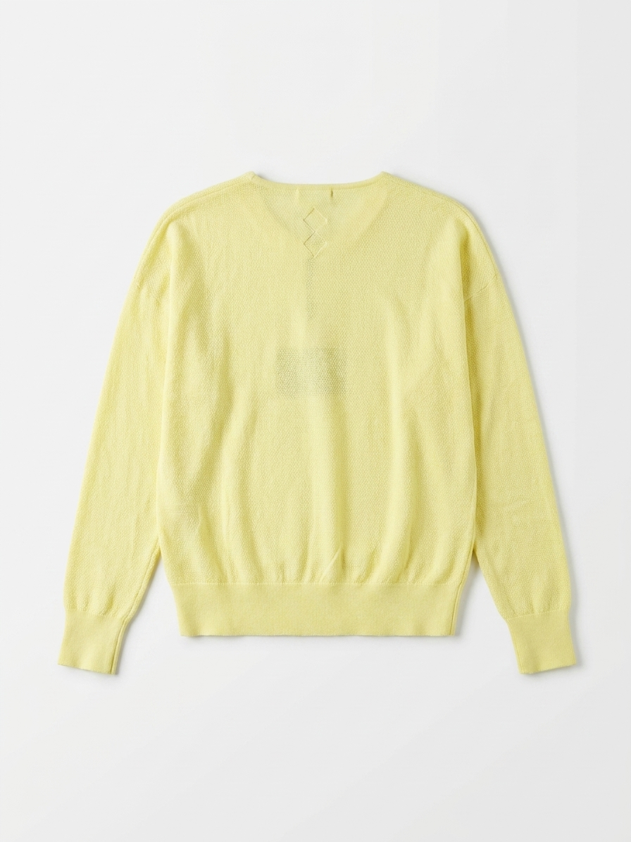 Roberto Crewneck Jumper Men Lemon