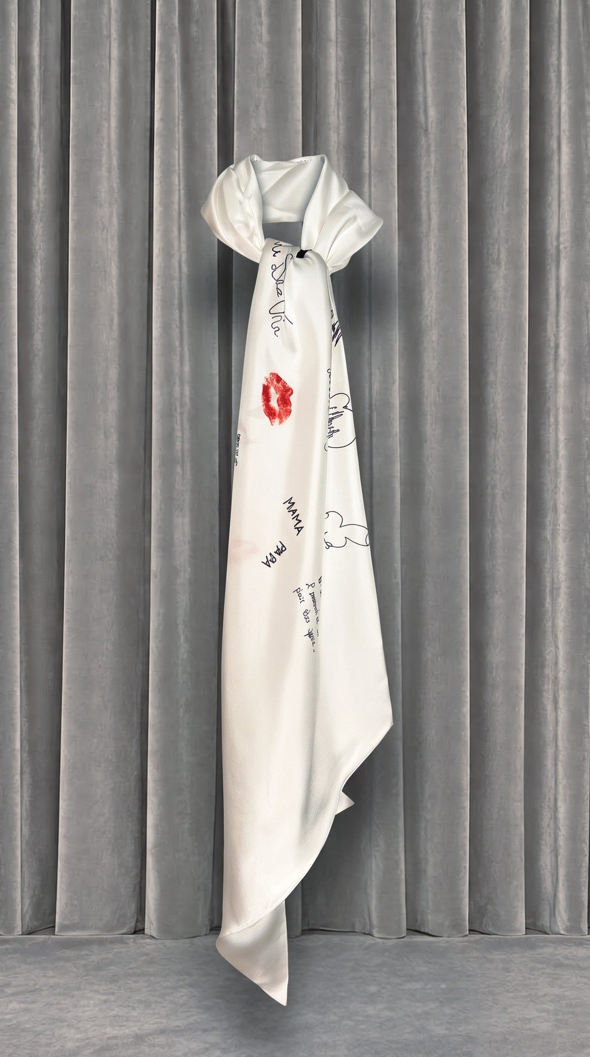 Scala Tubular Scarf Ivory – product