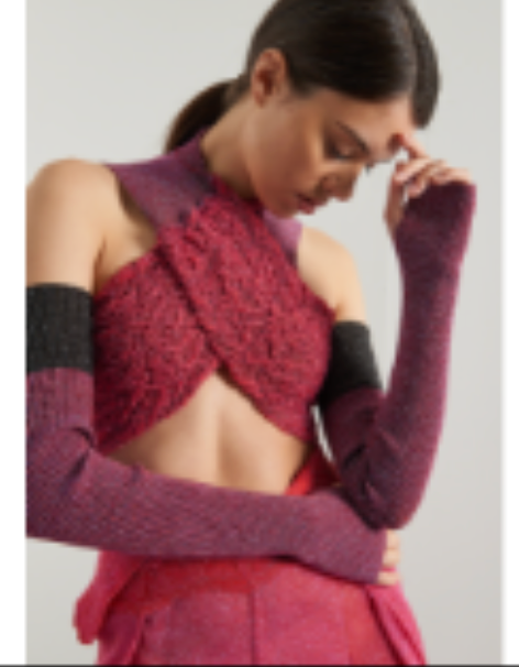 Lise Crossbody Top Fuchsia Women