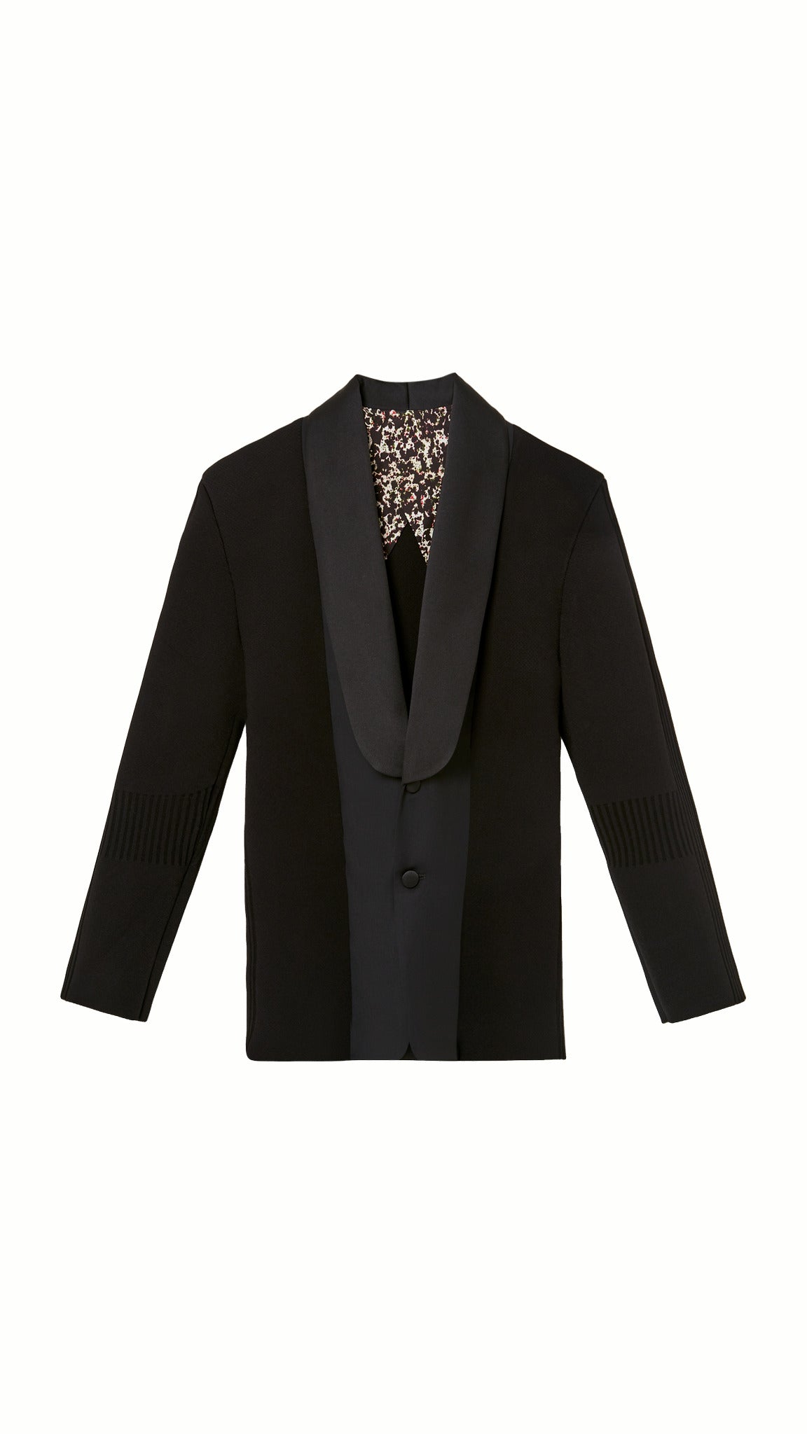 Smoker Jacket Men Black, product – POAN