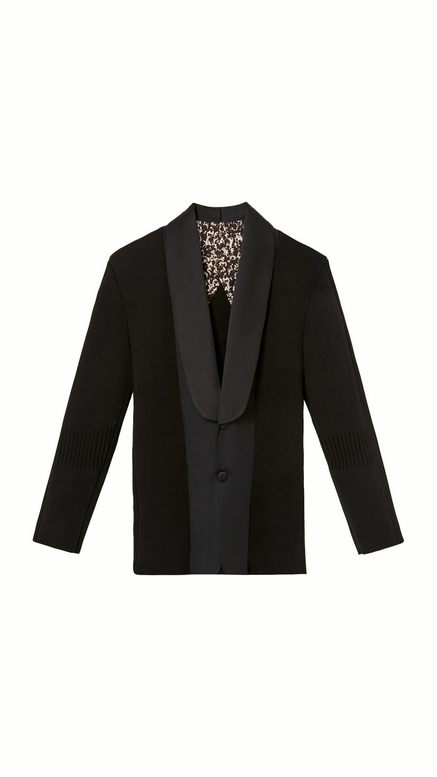Smoker Jacket Men Black, product – POAN