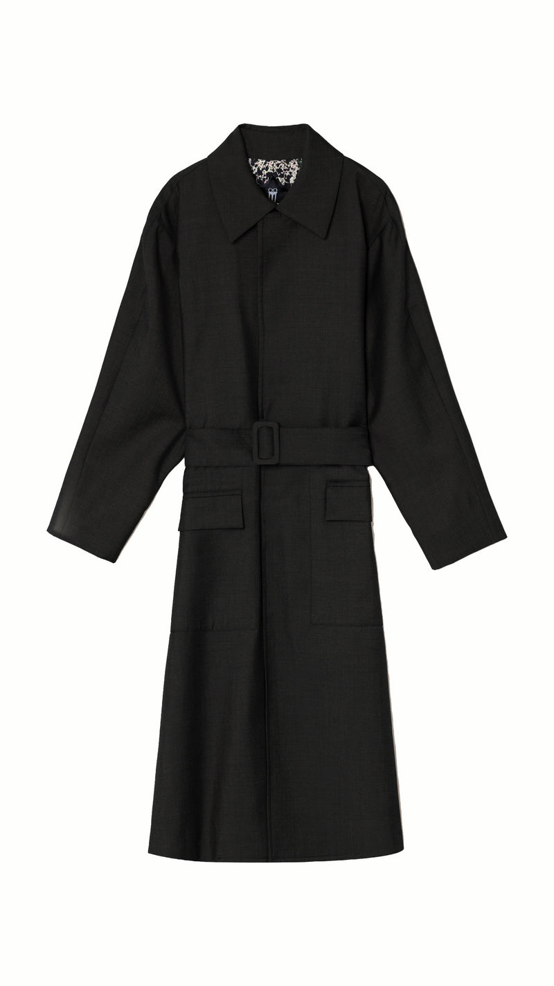 Victor Overcoat Men Black, product – POAN