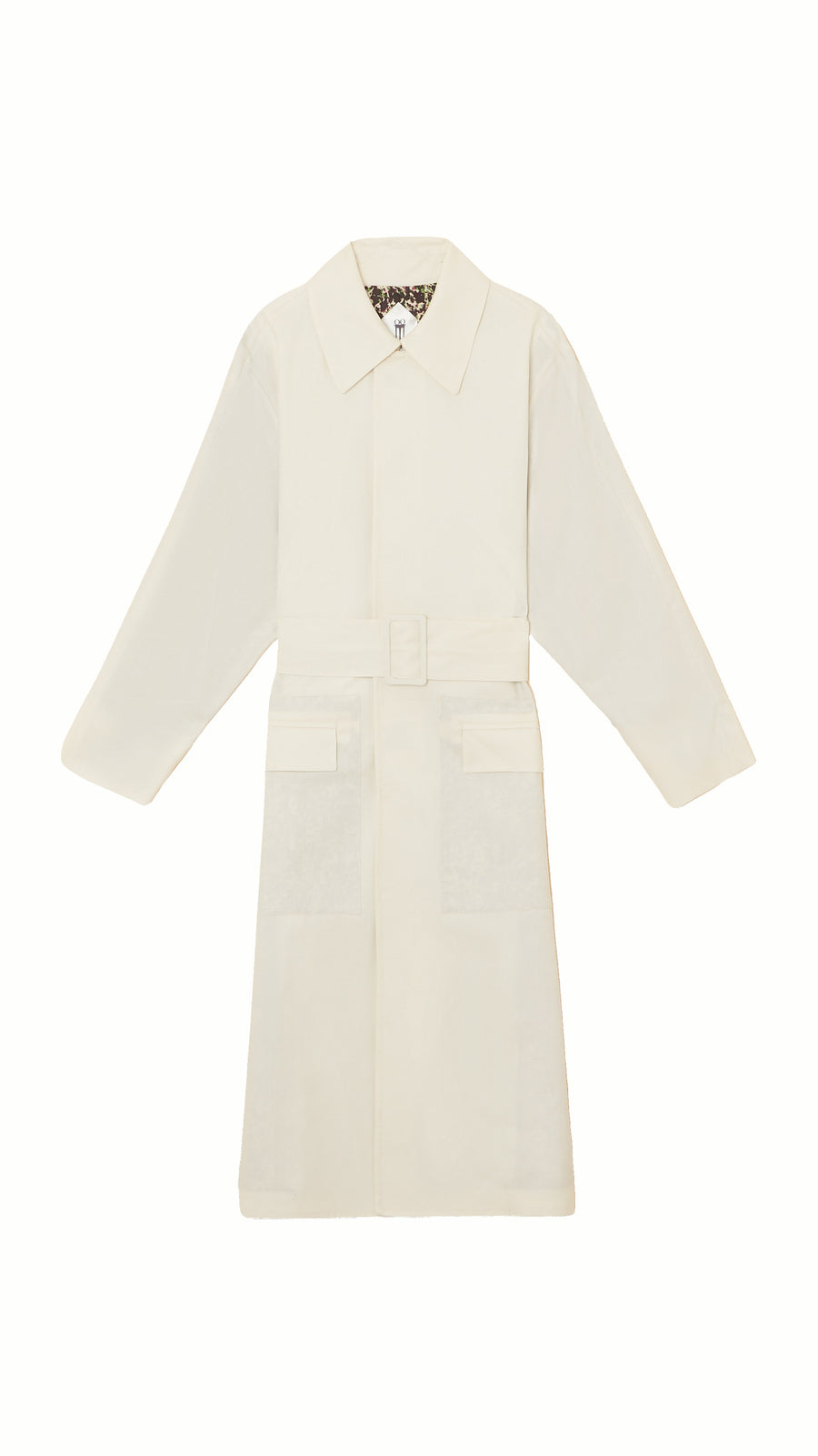 Victor Overcoat Women Ivory, product – POAN