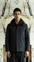 Victor Jacket Loden Grey Melange Men