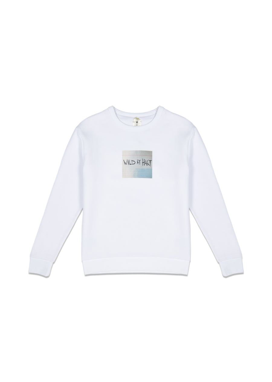 Kendrick Wild At Heart Sweater White