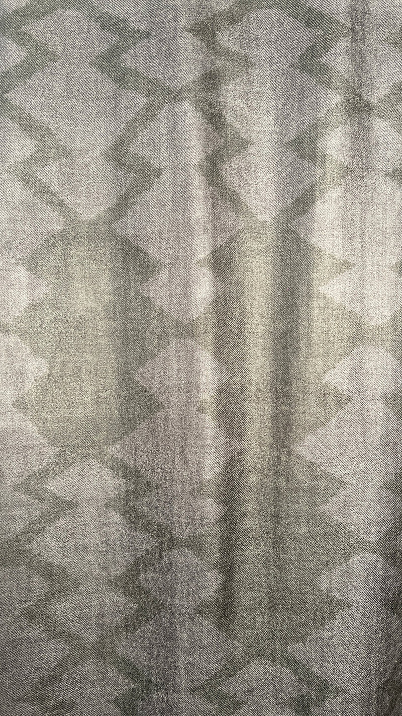 Zig Zag Cashmere Scarf – detail