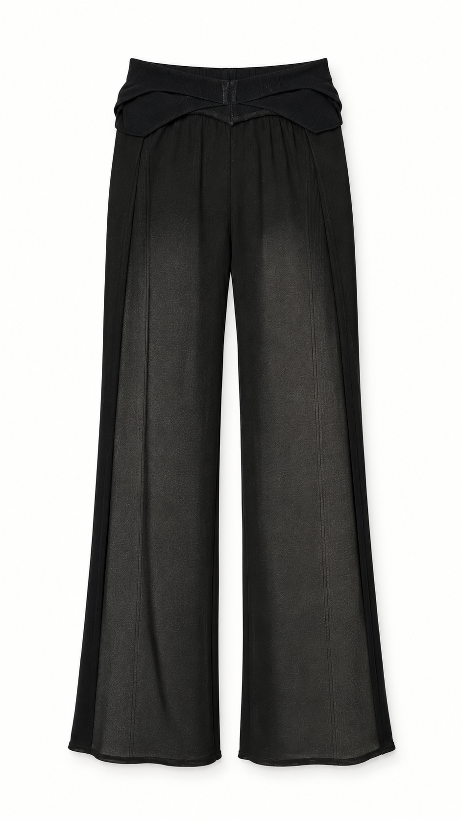 Galadriel Knitted Palazzo Trousers Women Washed