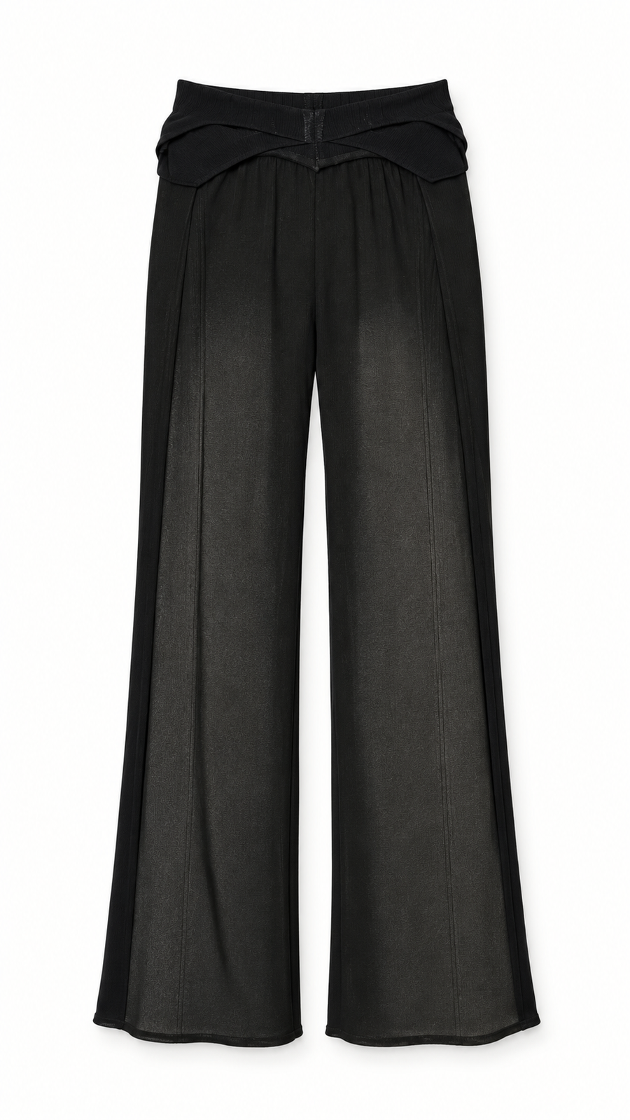 Galadriel Knitted Palazzo Trousers Women Washed