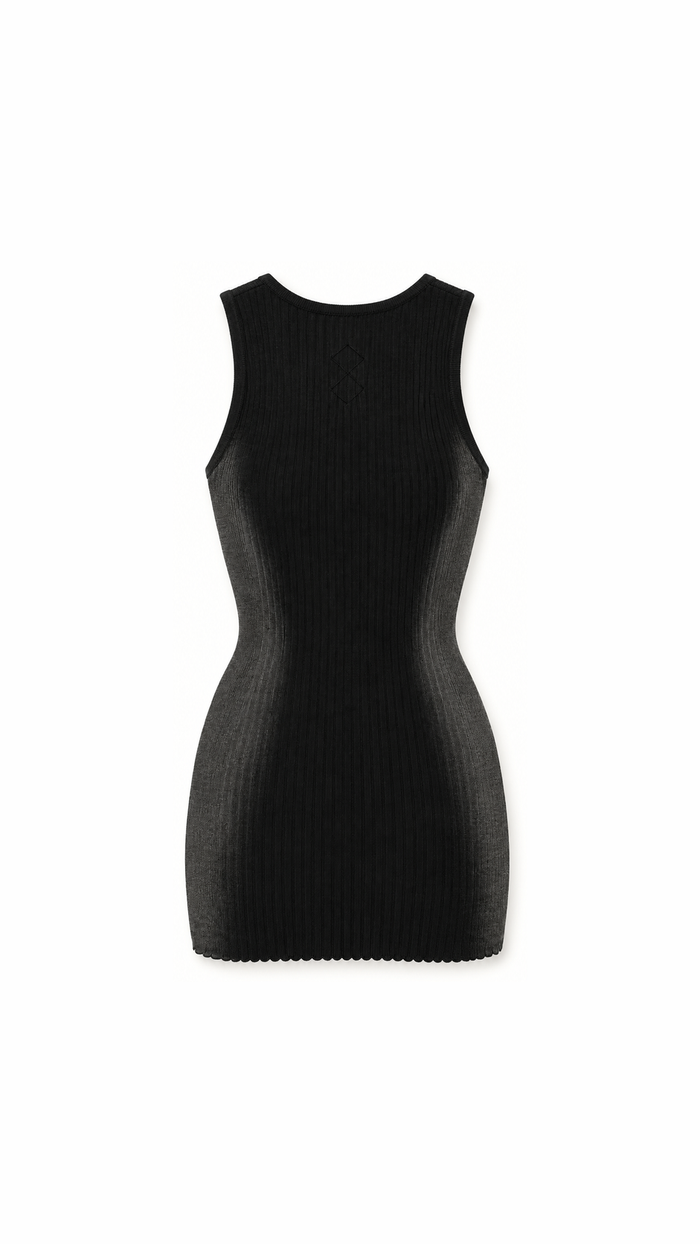 Cardinal Tank Top Men Washed - flat back