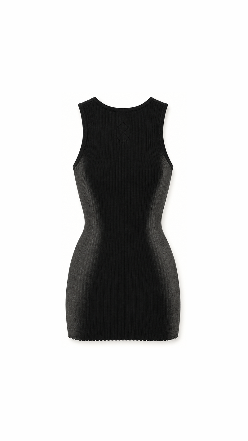 Cardinal Tank Top Men Washed - flat back