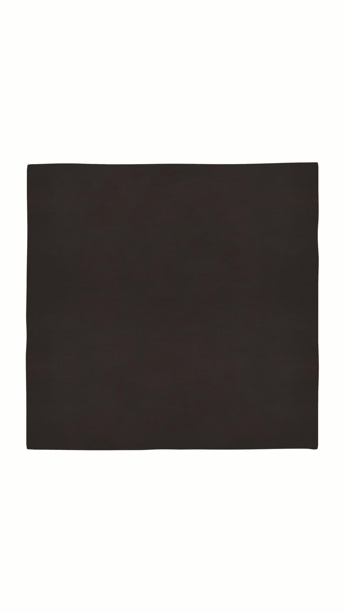 Fulon Foulard Scarf Black – flat lay