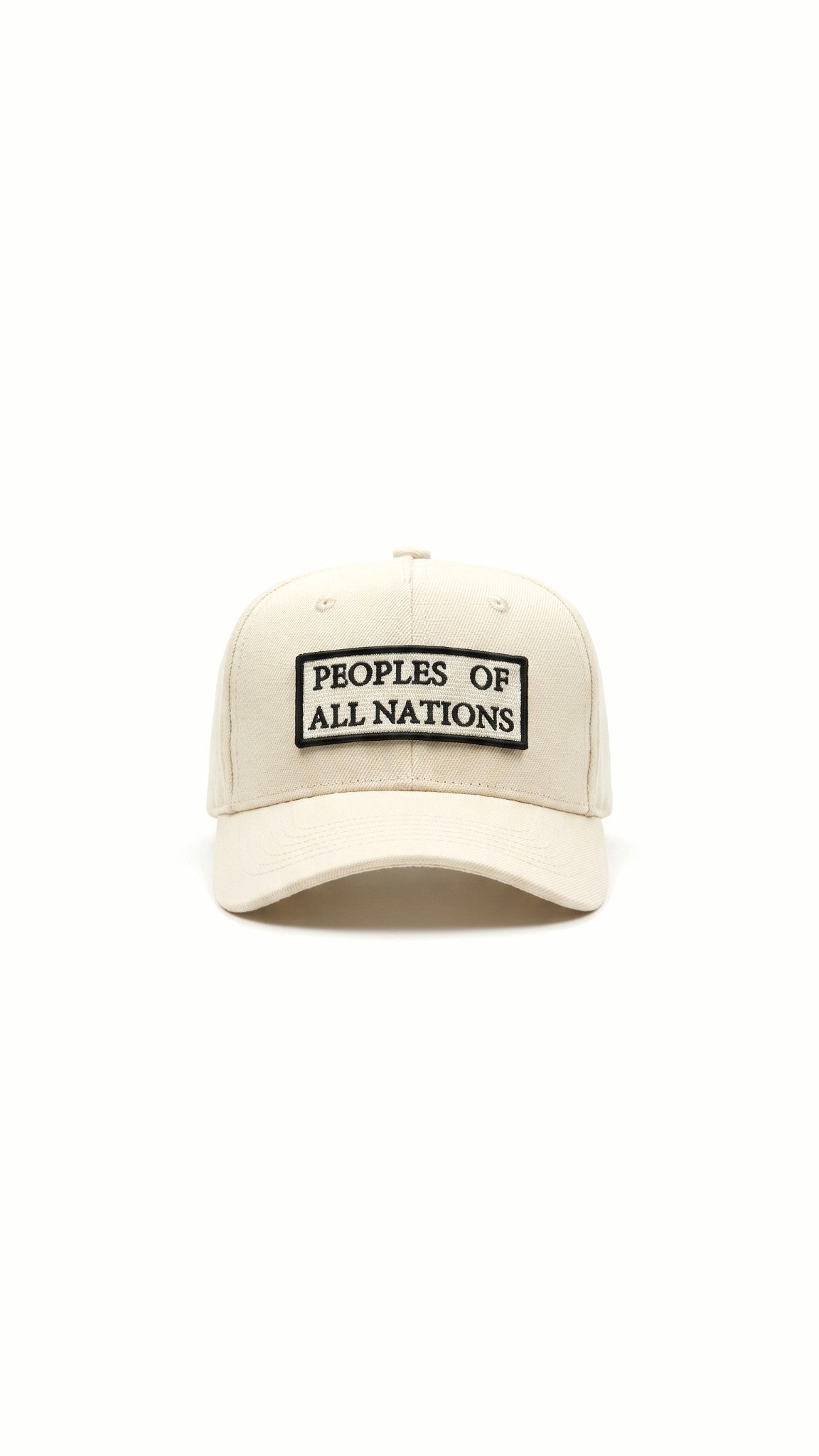 Hero Baseball Cap Ivory – front