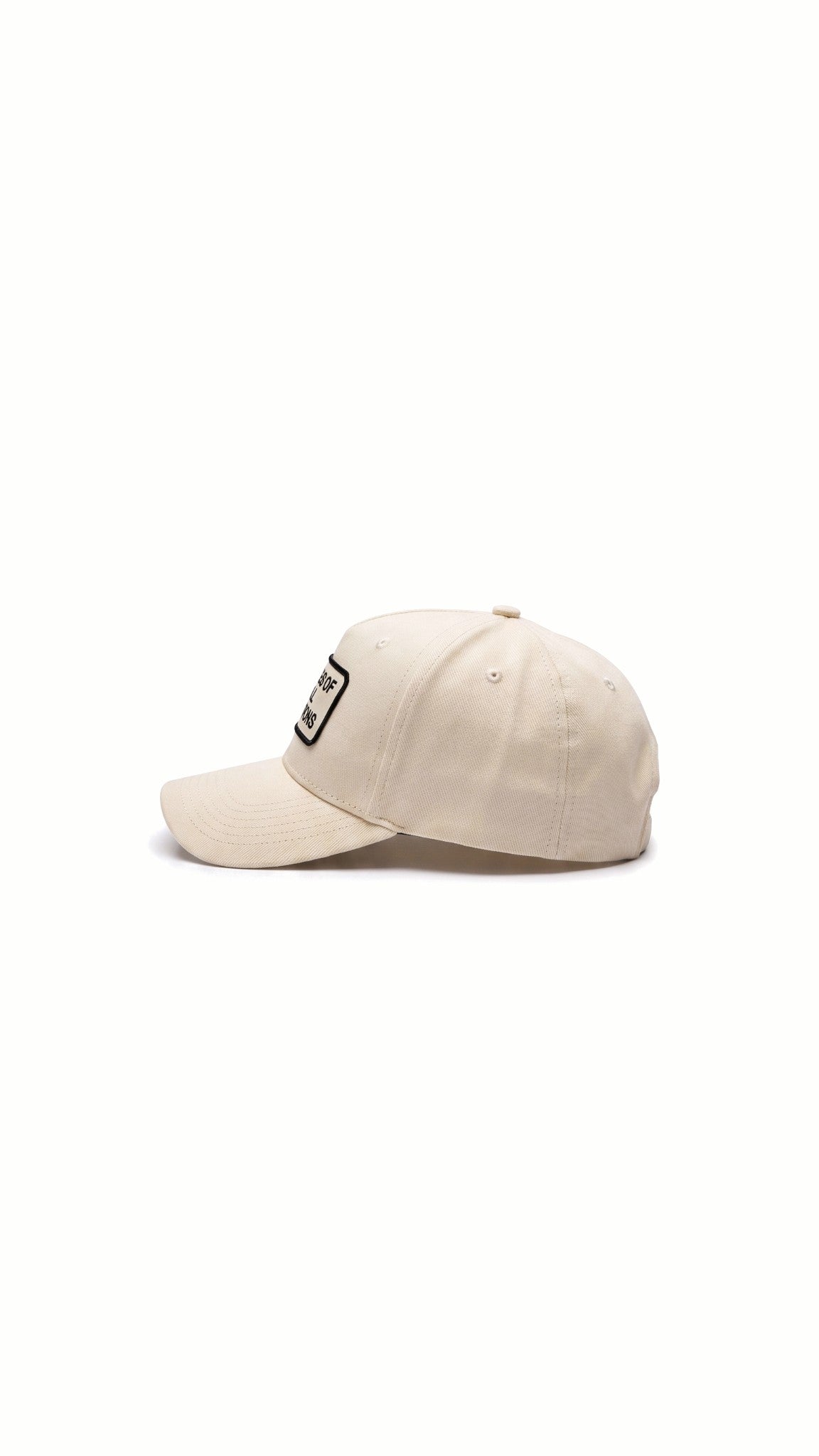 Hero Baseball Cap Ivory – side