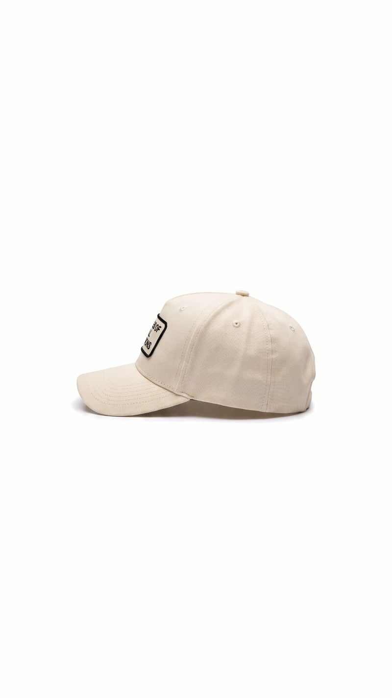 Hero Baseball Cap Ivory – side