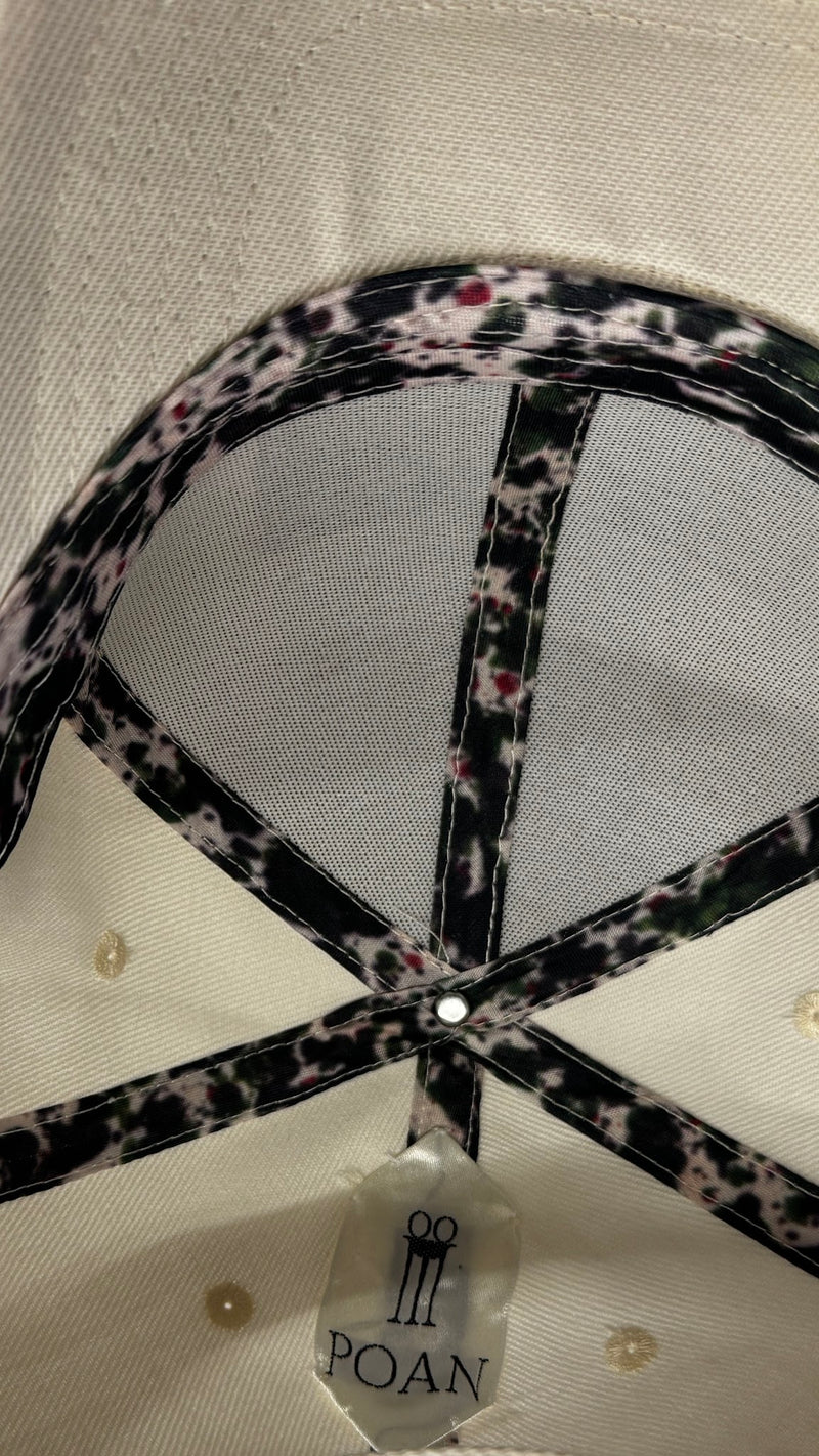 Hero Baseball Cap Ivory – inside