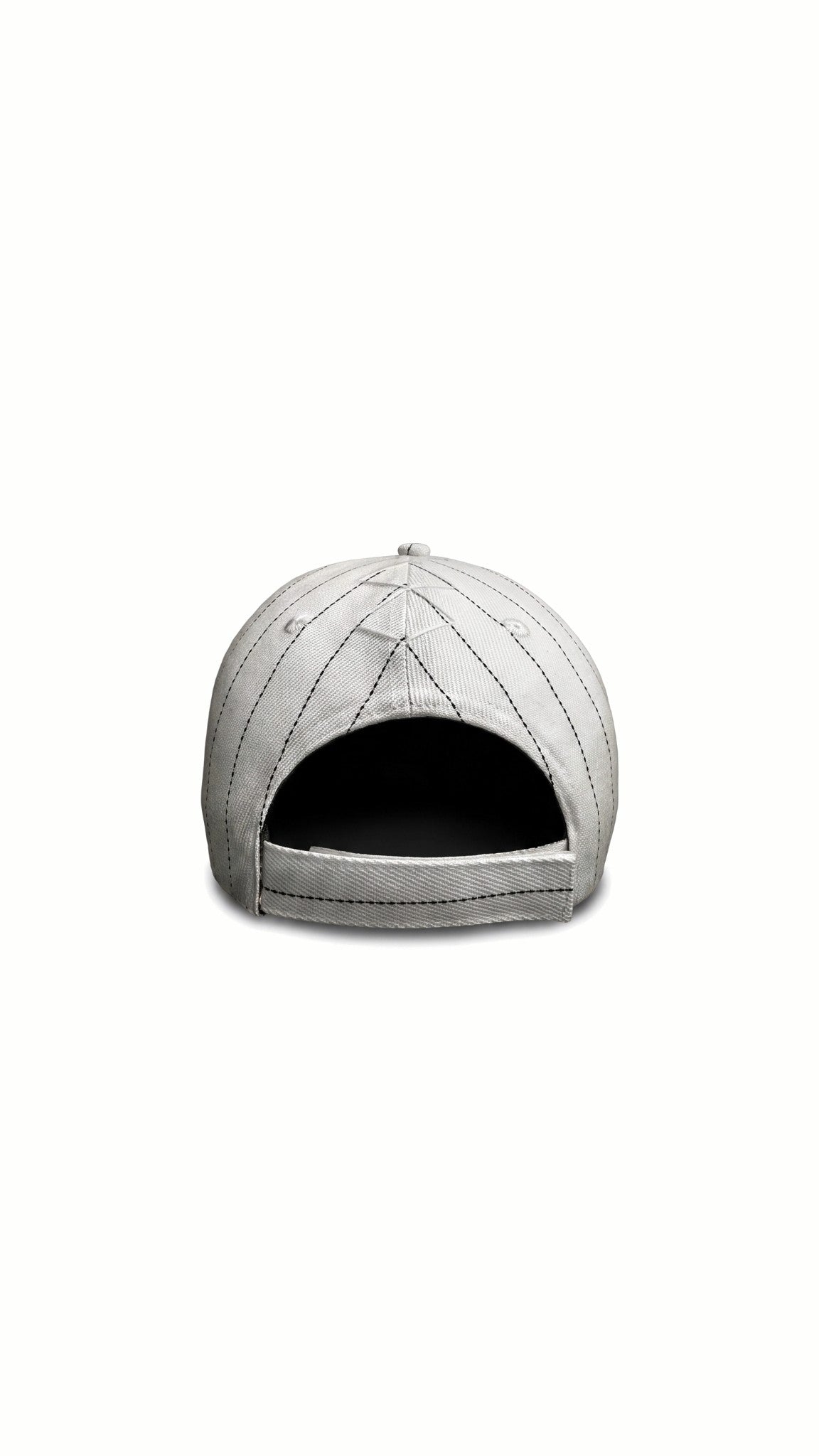Hero Baseball Cap White Pinstripe – back