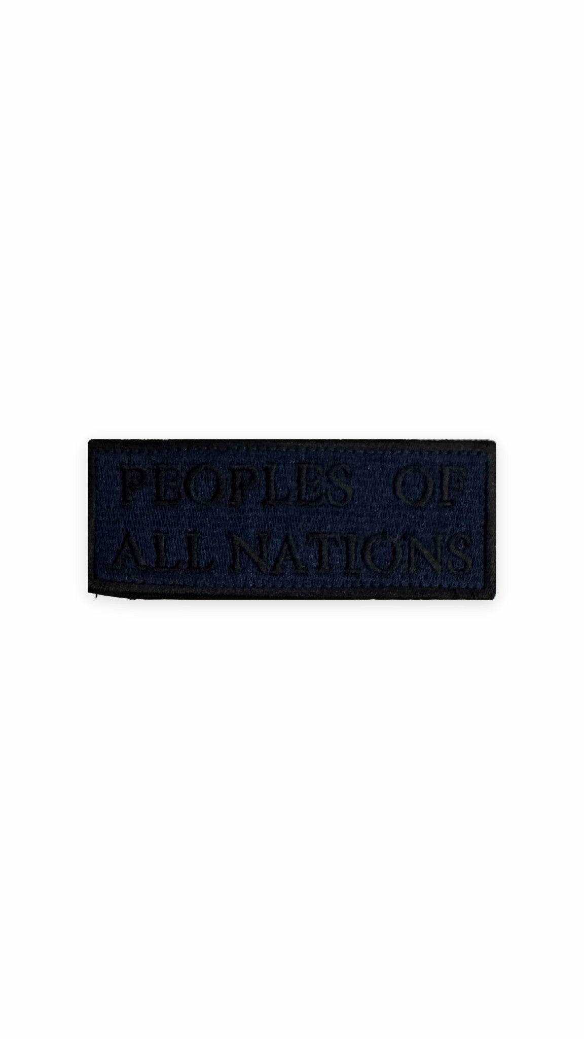 Hero Baseball Cap Navy – PEOPLES OF ALL NATIONS patch