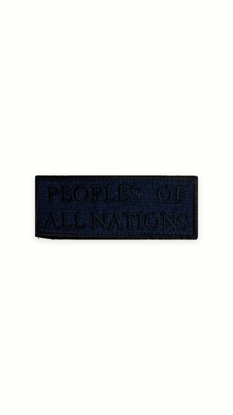 Hero Baseball Cap Navy – PEOPLES OF ALL NATIONS patch