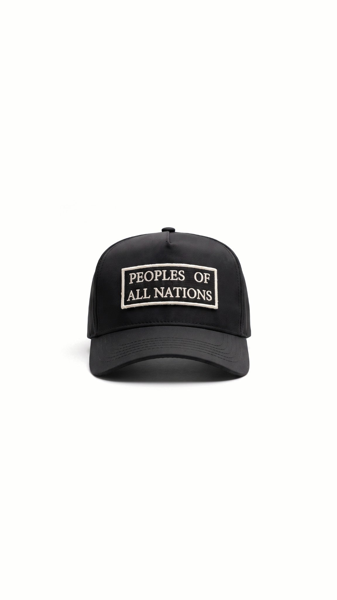 Hero Baseball Cap Noir – front