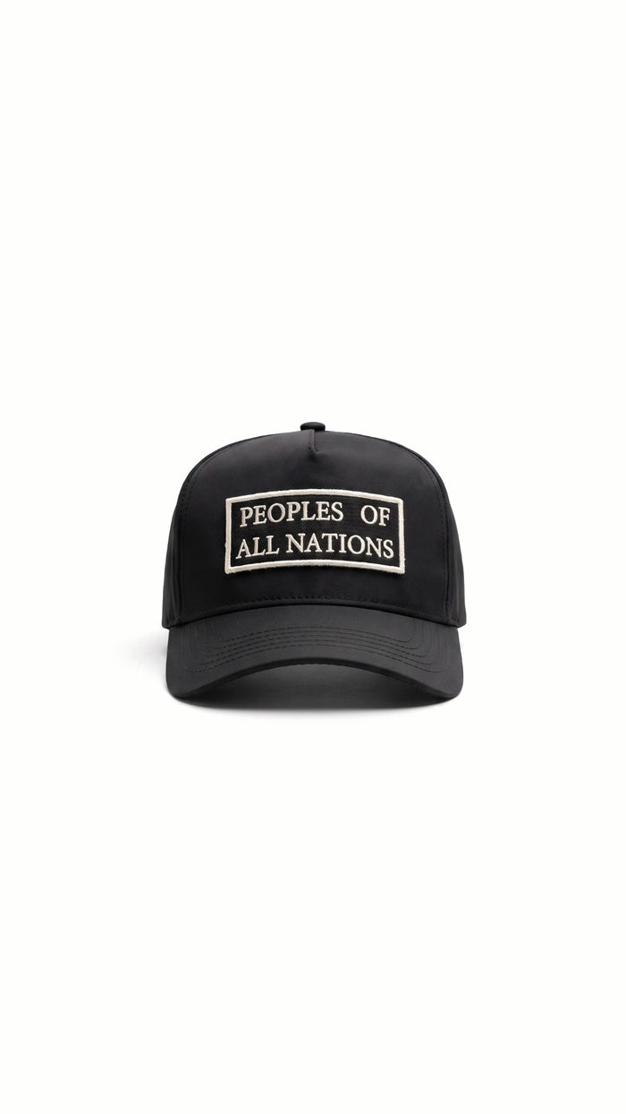 Hero Baseball Cap Noir – front