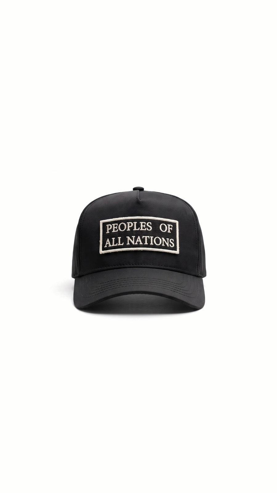 Hero Baseball Cap Noir – front