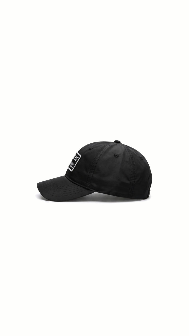 Hero Baseball Cap Noir – side