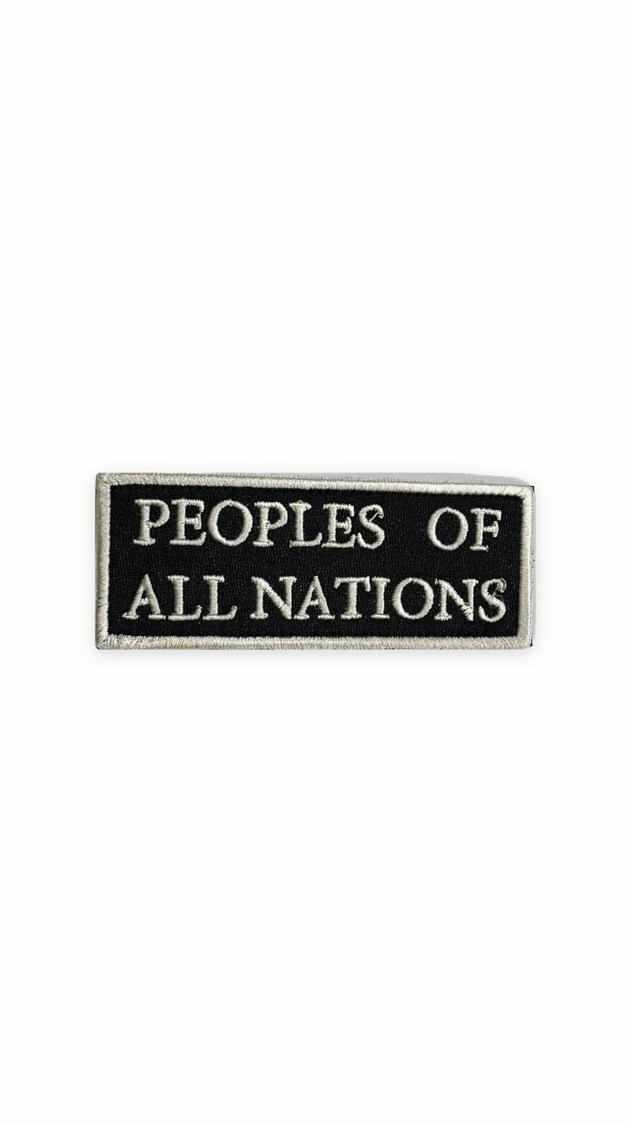 Hero Peoples of All Nations Patch Black
