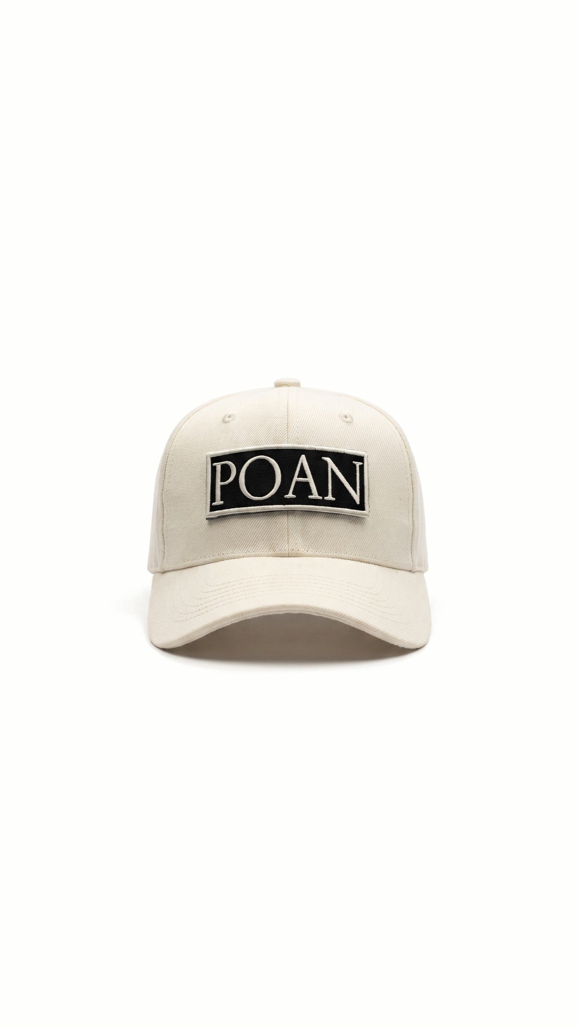 Hero POAN Baseball Cap Ivory – front