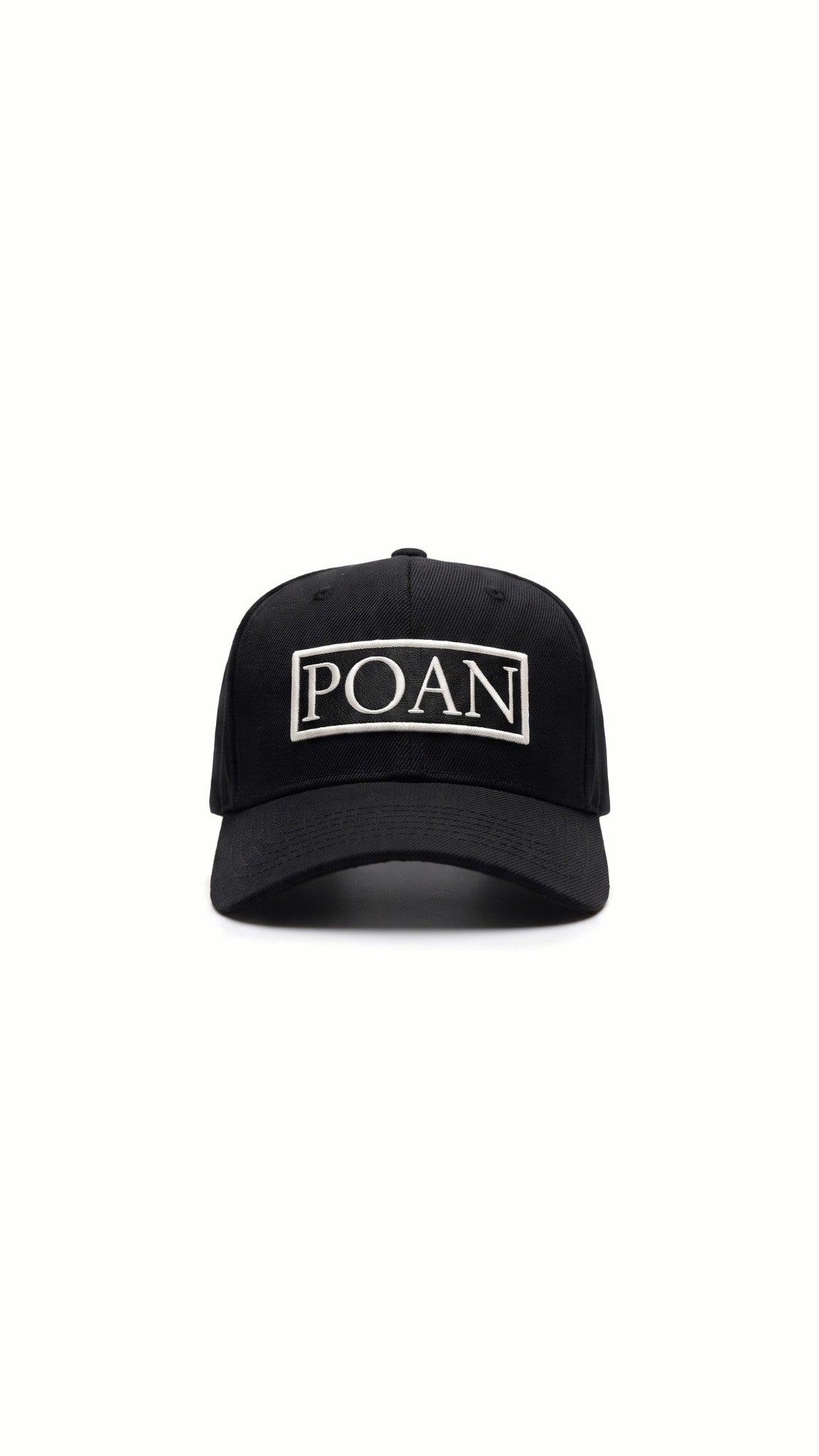 Hero POAN Baseball Cap Noir – front