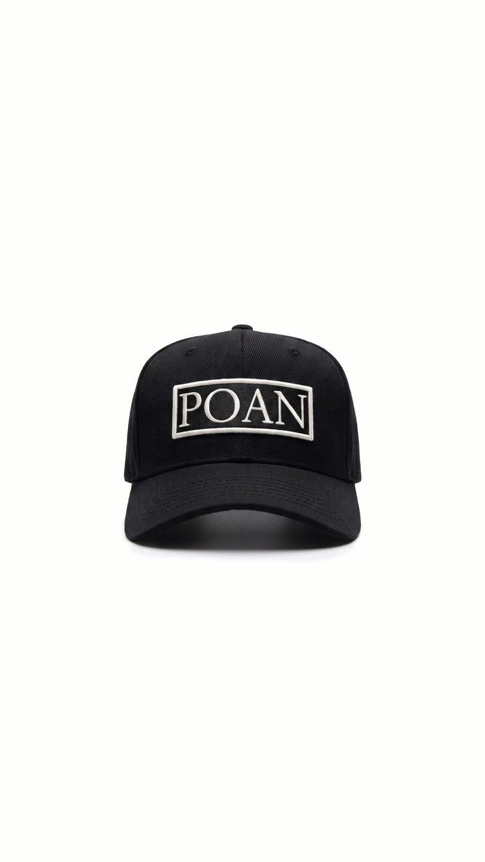 Hero POAN Baseball Cap Noir – front