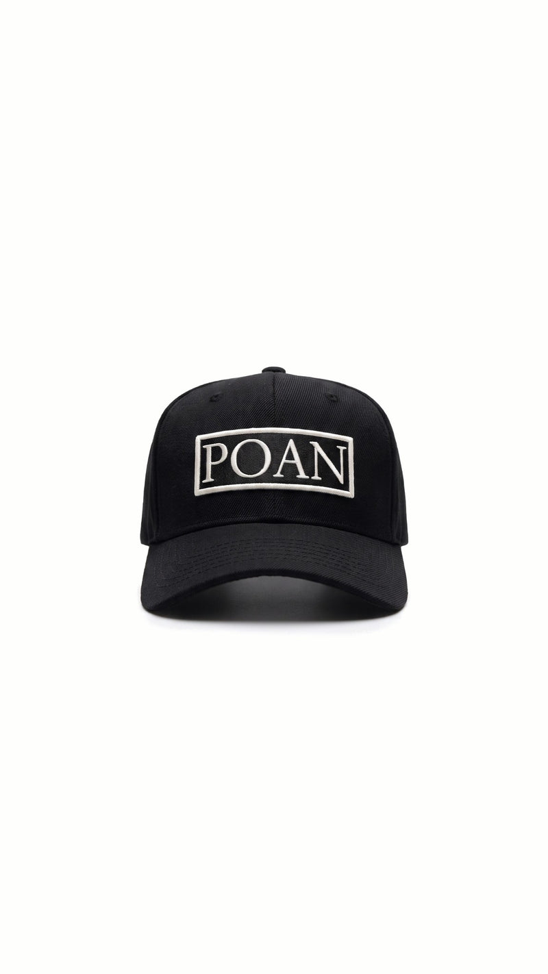 Hero POAN Baseball Cap Noir – front