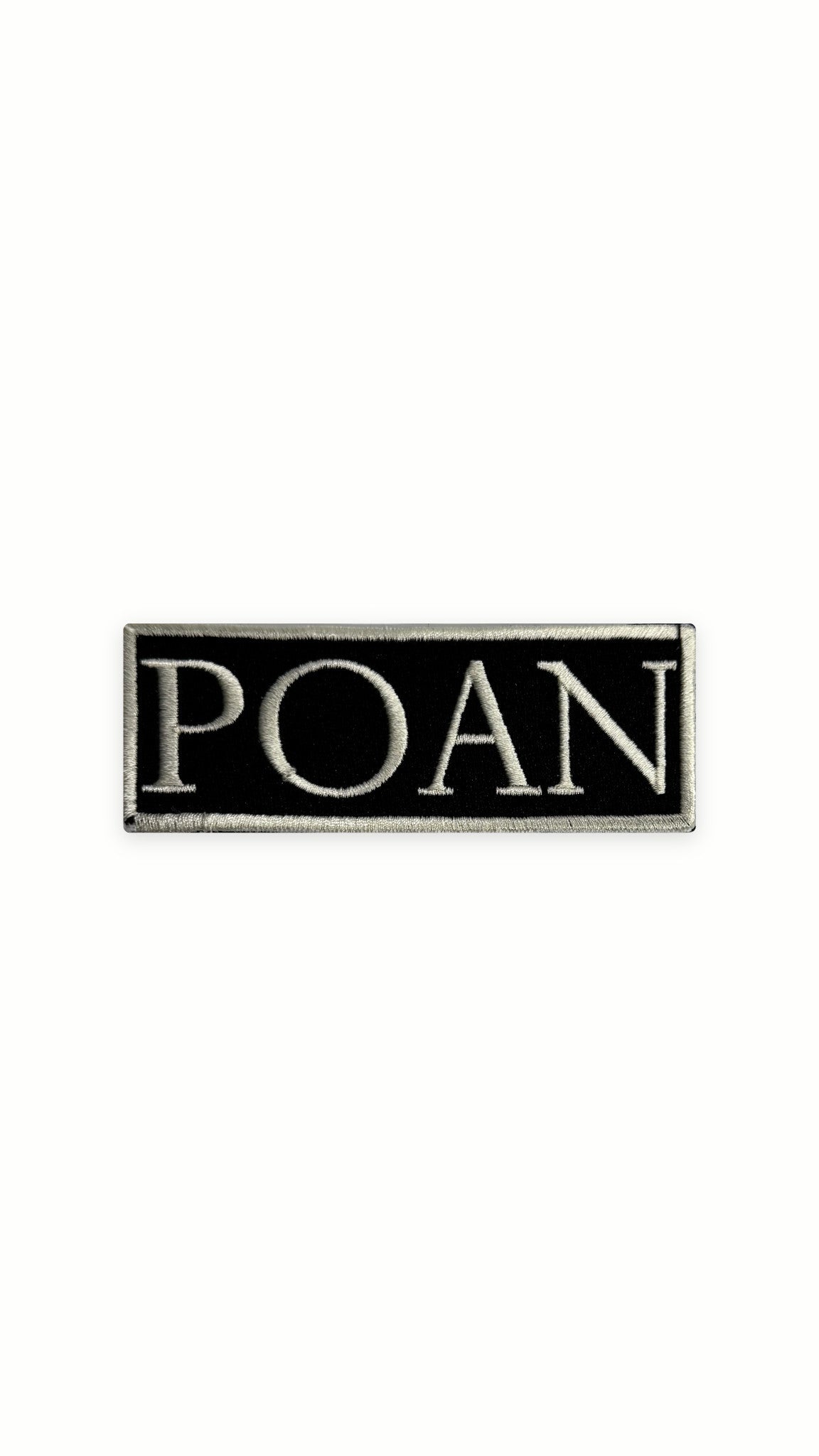 Hero POAN Patch Black