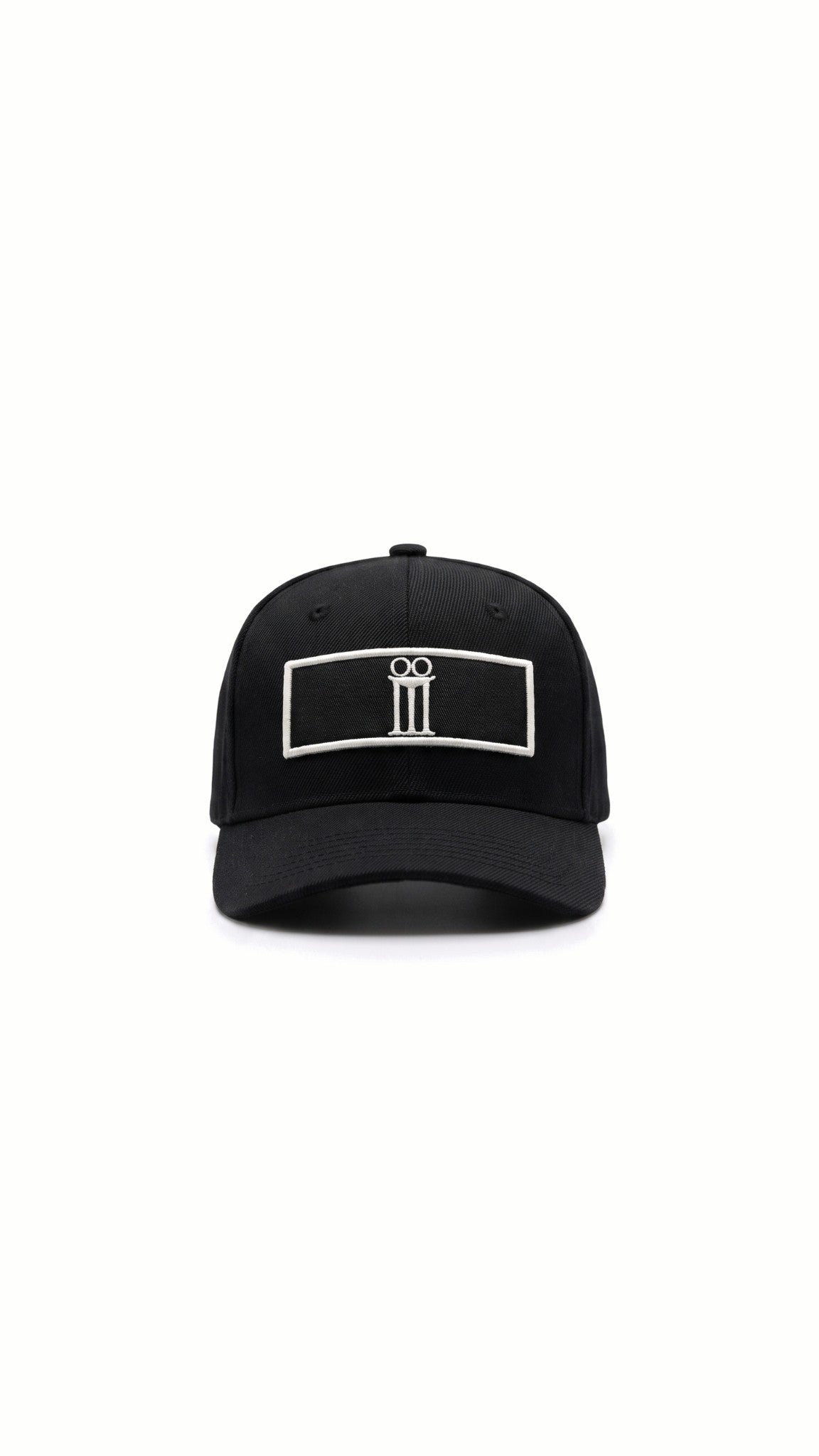 Hero Tripod Baseball Cap Noir – front