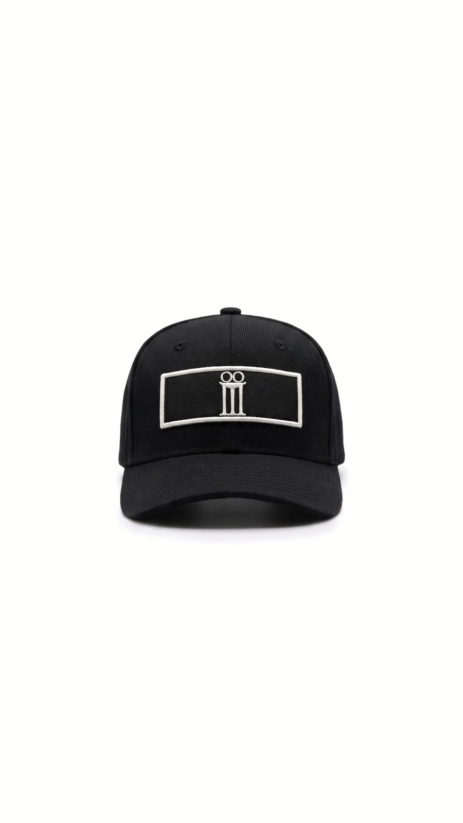 Hero Tripod Baseball Cap Noir – front