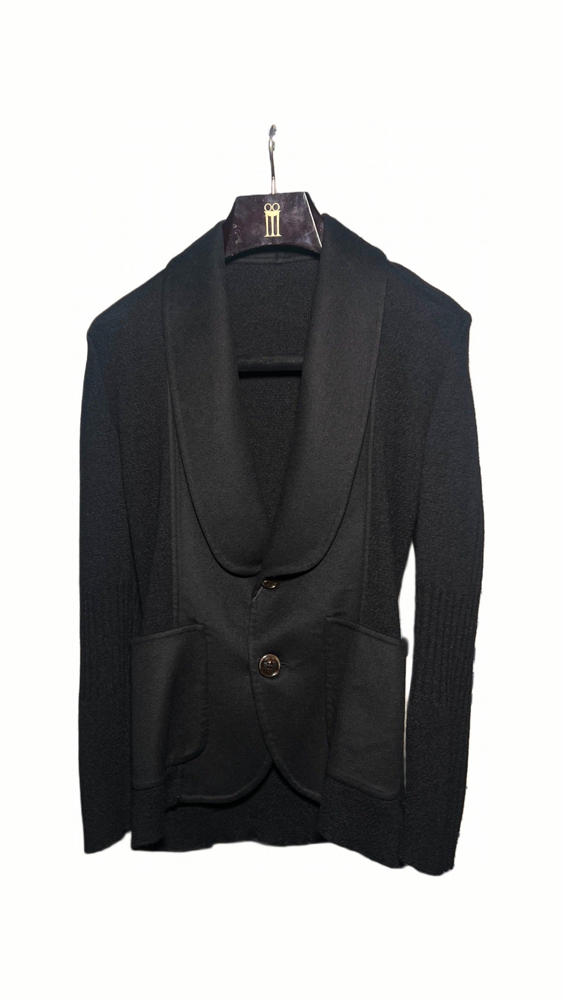 Smoker Double Jacket Black, product – POAN