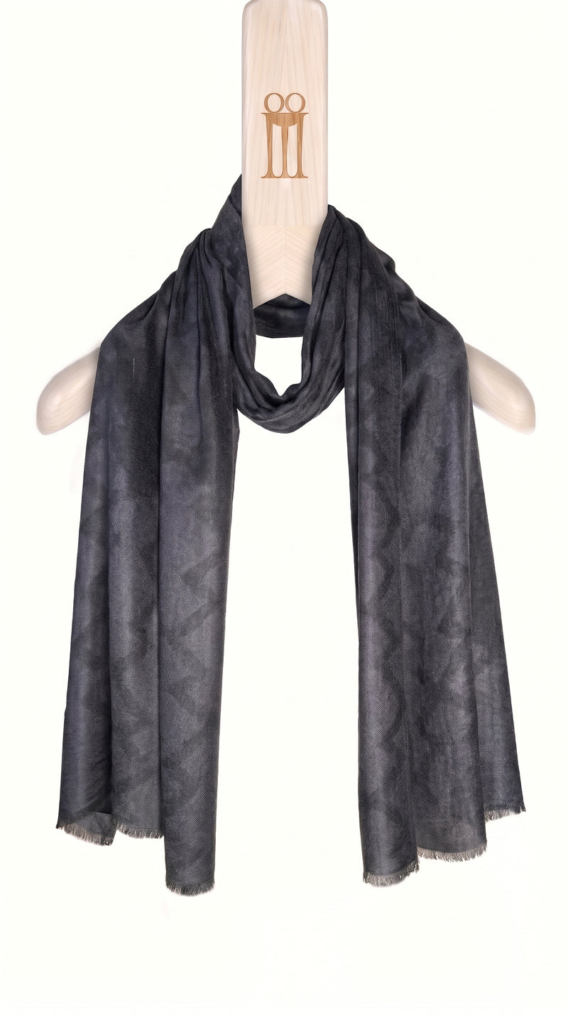 Zig Zag Cashmere Scarf – cashmere scarf on the POAN Tripod hanger