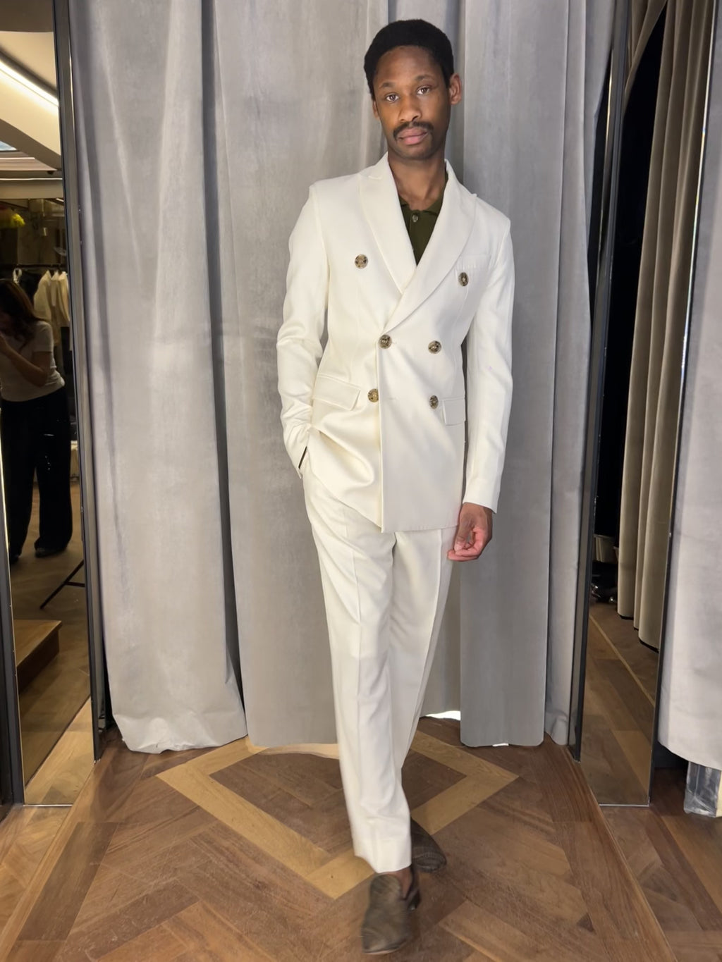 Michael Jacket Men Ivory