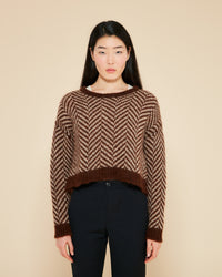 Herring Pullover Women Brown