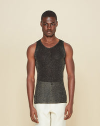 Cardinal Tank Top Men Black